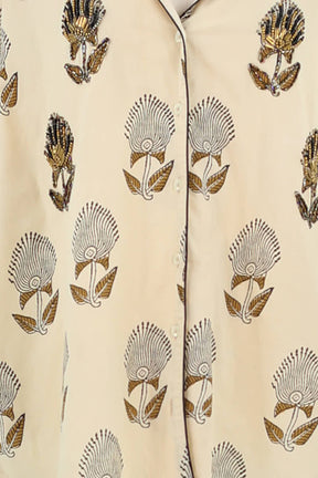 Chemise Chloé Stora Beige en Coton