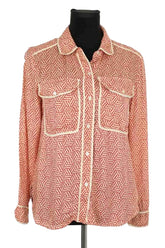 Chemise Chloé Stora Orange en Viscose, taille XS - Seconde Main