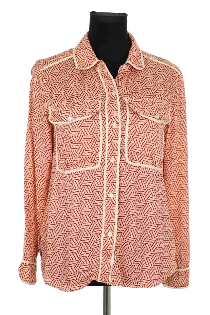Chemise Chloé Stora Orange en Viscose, taille XS - Seconde Main