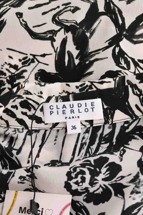 Chemise Claudie Pierlot Blanc en Soie