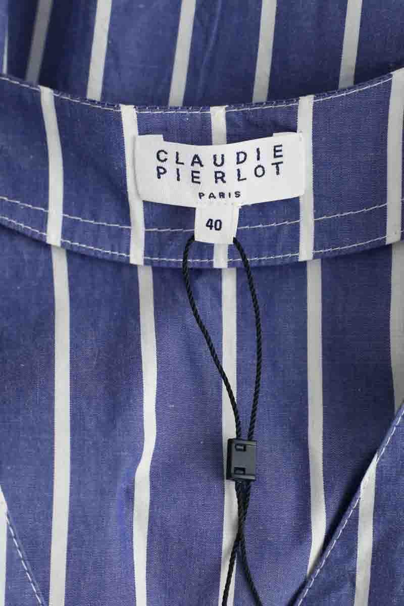 Chemise Claudie Pierlot Bleu en Coton