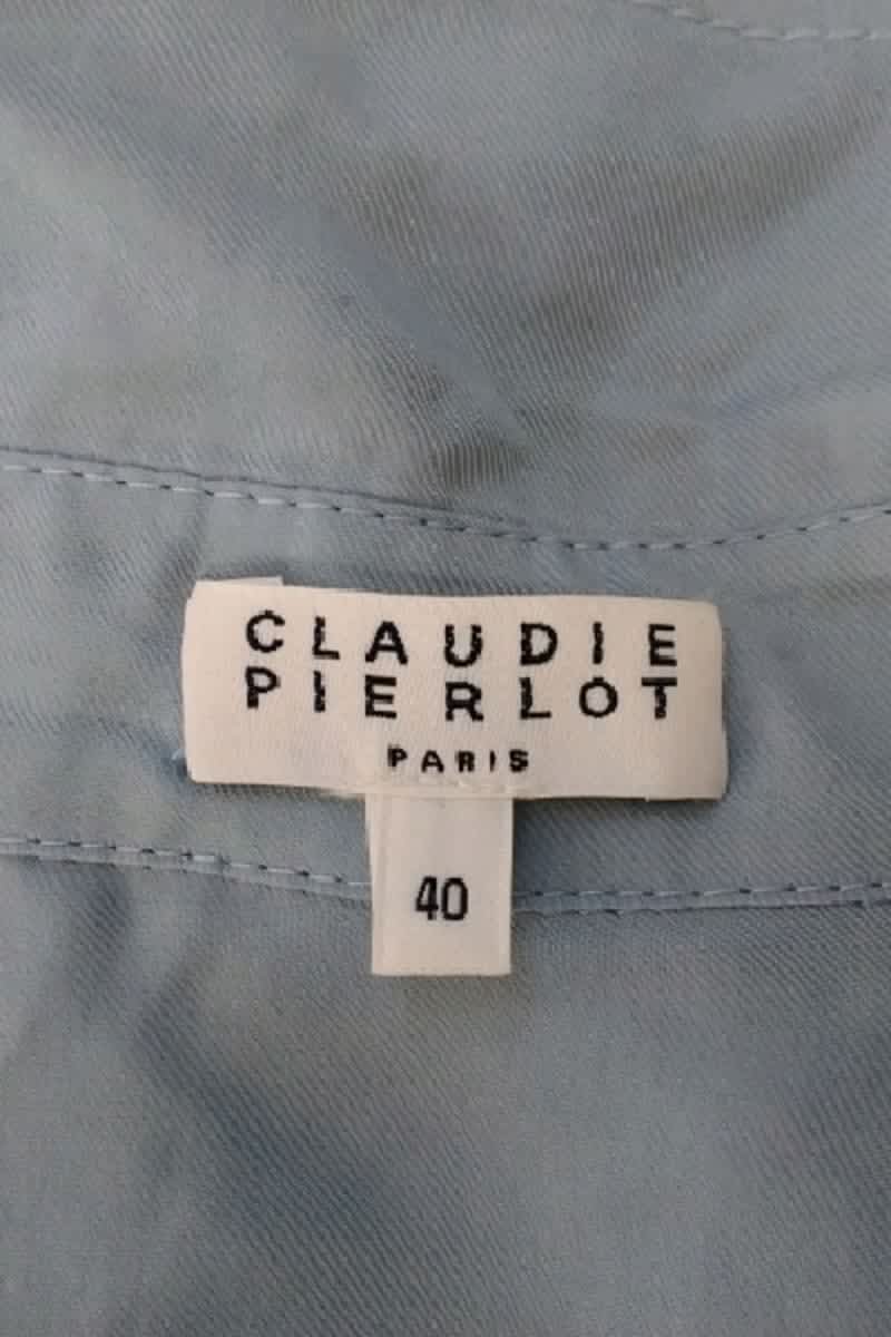 Chemise Claudie Pierlot Bleu en Coton