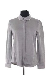 Chemise Claudie Pierlot Gris en Coton, taille M - Seconde Main