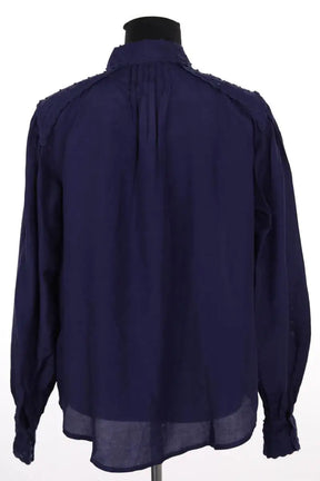 Chemise Claudie Pierlot Marine en Viscose