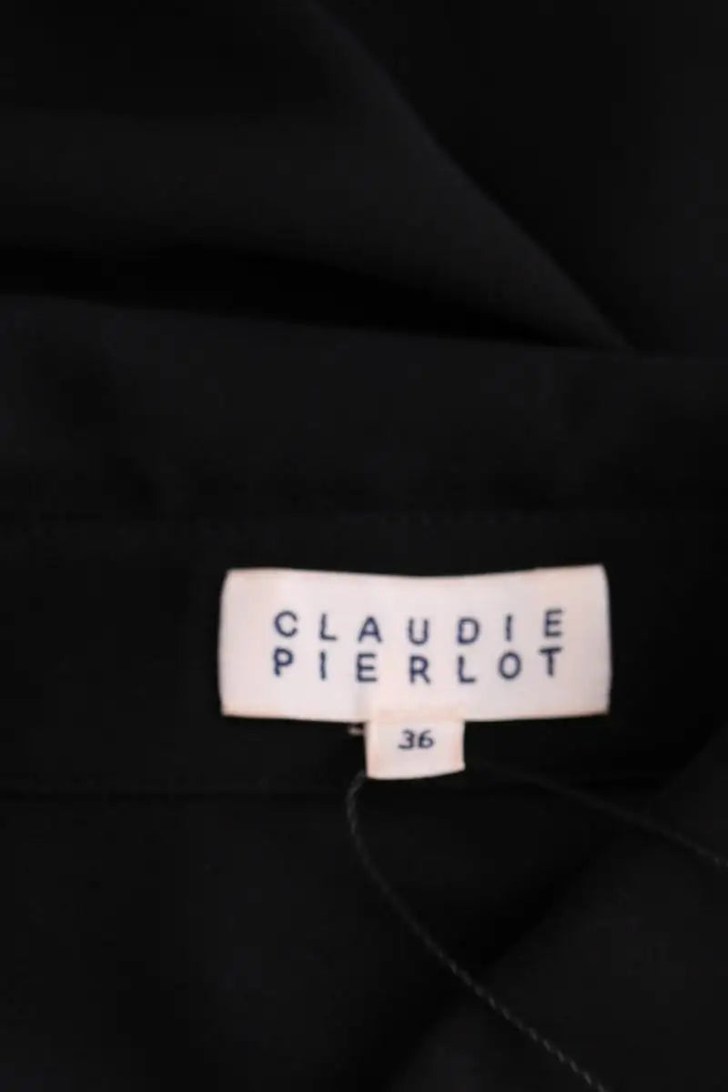 Chemise Claudie Pierlot Noir en Synthétique