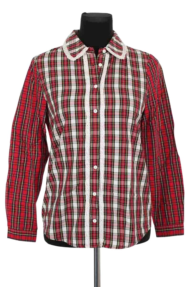 Chemise Claudie Pierlot Rouge en Coton, taille S - Seconde Main
