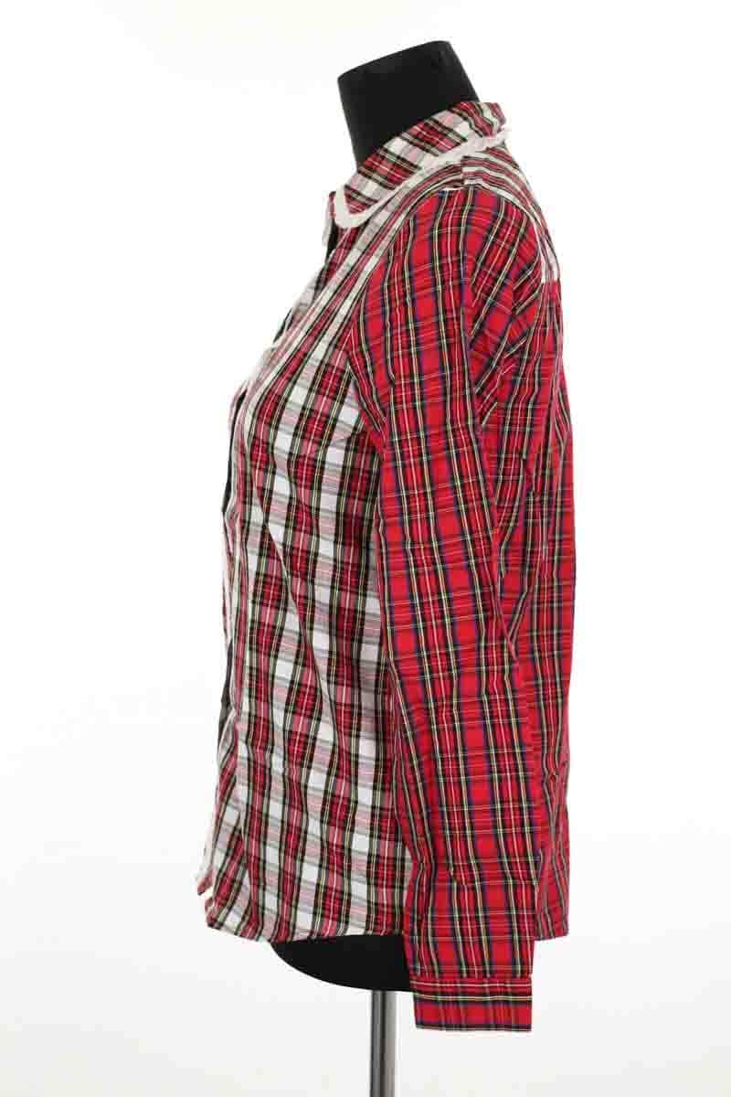 Chemise Claudie Pierlot Rouge en Coton
