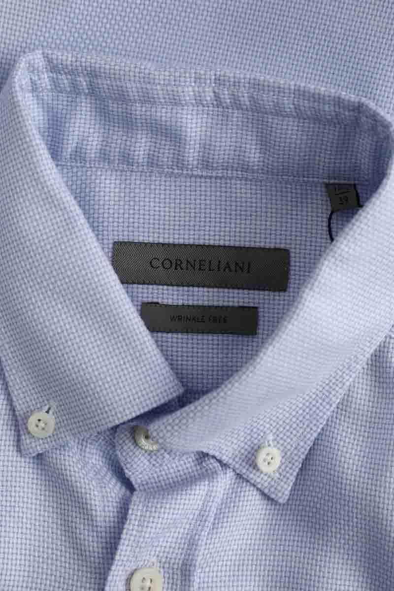 Chemise Corneliani Bleu en Coton