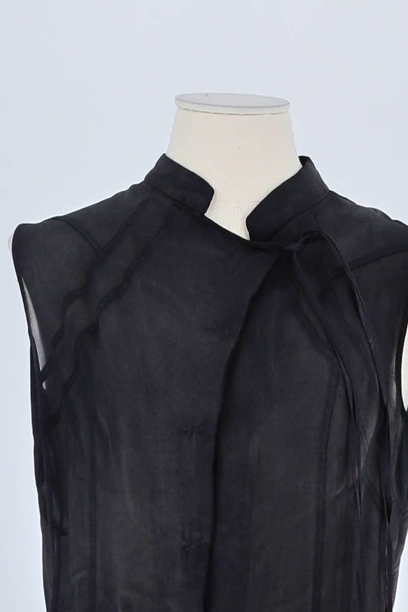 Chemise Costume National Noir en Viscose