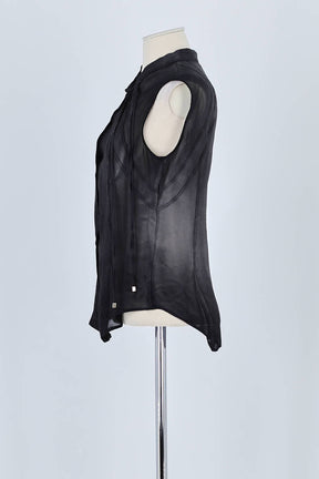 Chemise Costume National Noir en Viscose