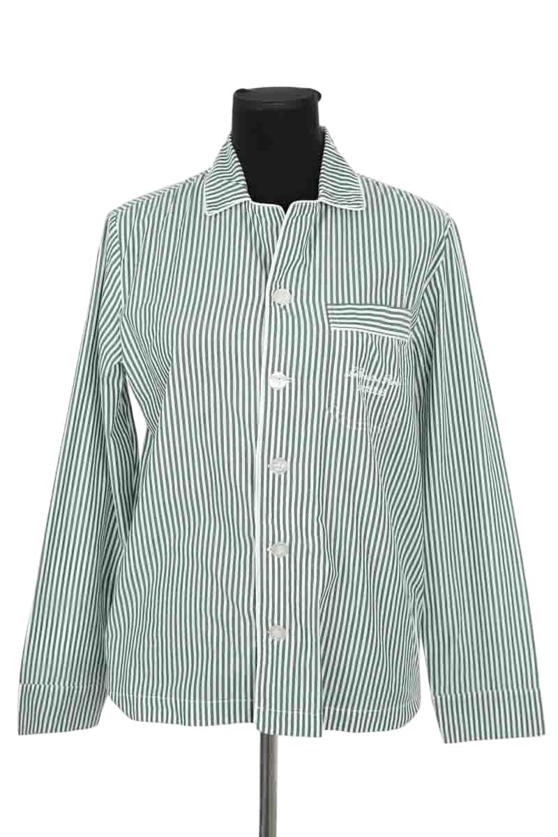 Chemise de pyjama Sporty & Rich Vert en Coton, taille L - Seconde Main