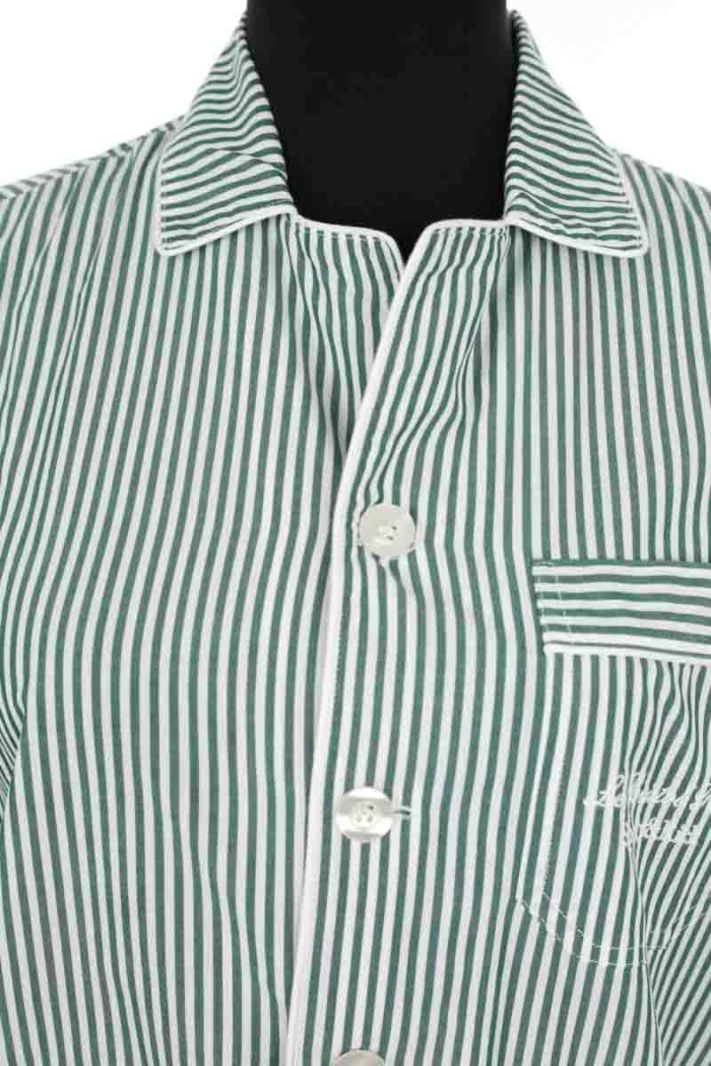 Chemise de pyjama Sporty & Rich Vert en Coton
