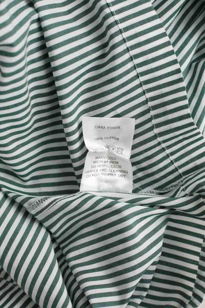 Chemise de pyjama Sporty & Rich Vert en Coton