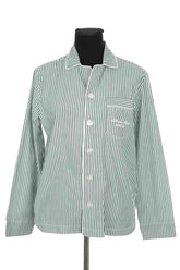 Chemise de pyjama Sporty & Rich Vert en Coton, taille XS - Seconde Main
