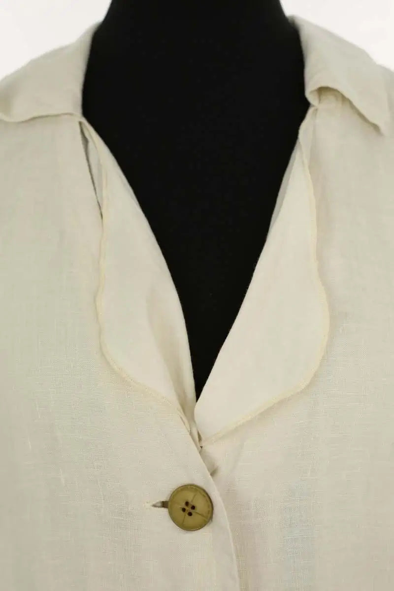 Chemise Des Petits Hauts Beige en Coton