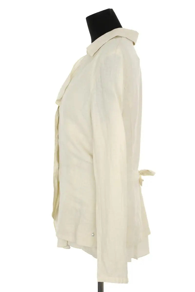 Chemise Des Petits Hauts Beige en Coton