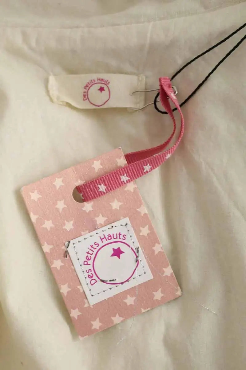 Chemise Des Petits Hauts Beige en Coton