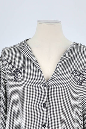 Chemise Des Petits Hauts Noir en Viscose