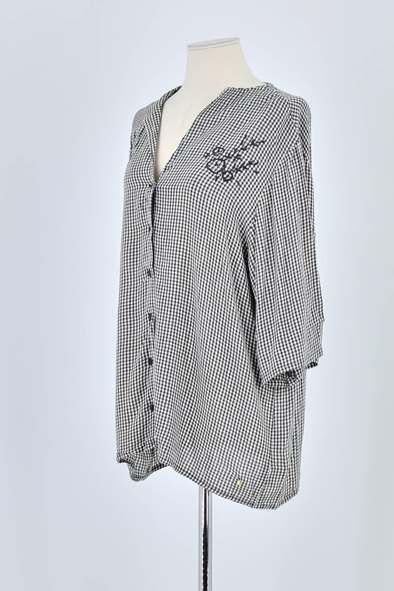 Chemise Des Petits Hauts Noir en Viscose