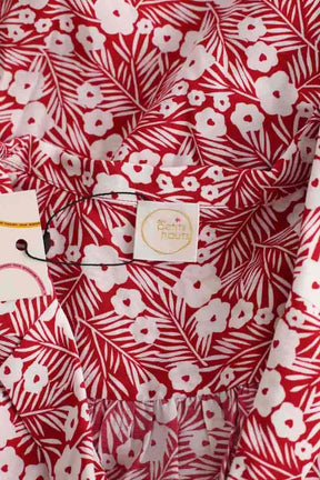 Chemise Des Petits Hauts Rouge en Viscose