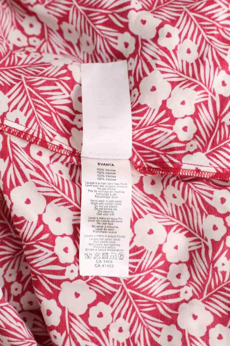 Chemise Des Petits Hauts Rouge en Viscose