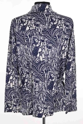 Chemise Diane Von Furstenberg Marine en Soie