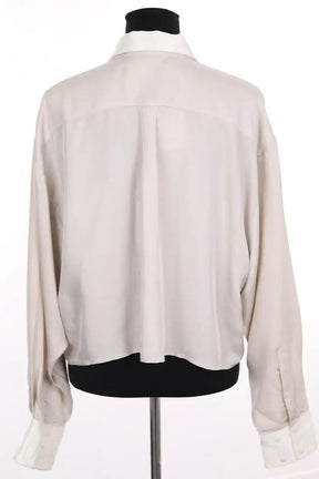 Chemise DMN Beige en Soie