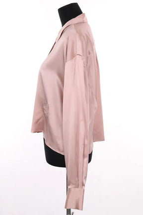 Chemise DMN Beige en Soie