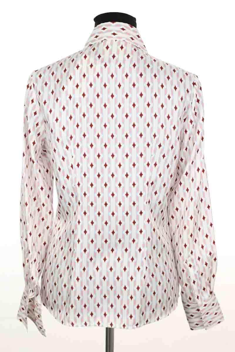 Chemise DMN Blanc en Soie