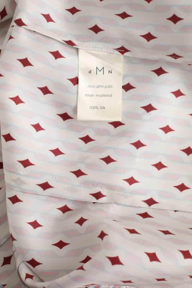 Chemise DMN Blanc en Soie