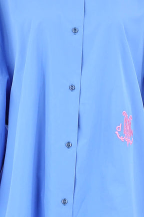 Chemise DMN Bleu en Coton
