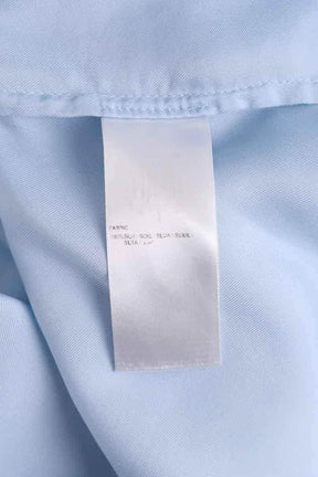 Chemise DMN Bleu en Soie