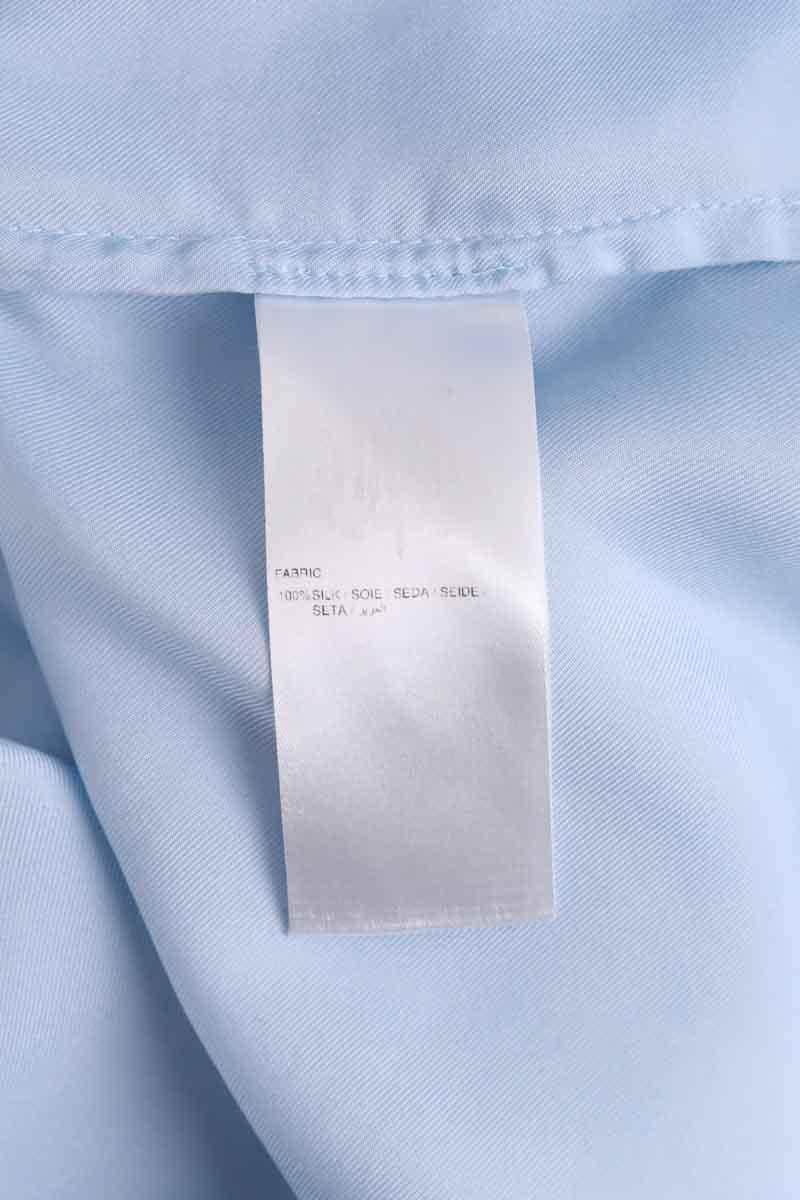 Chemise DMN Bleu en Soie