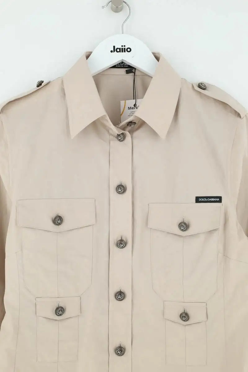 Chemise Dolce & Gabbana Beige en Coton