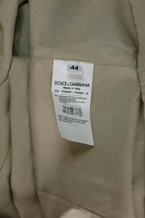 Chemise Dolce & Gabbana Beige en Coton