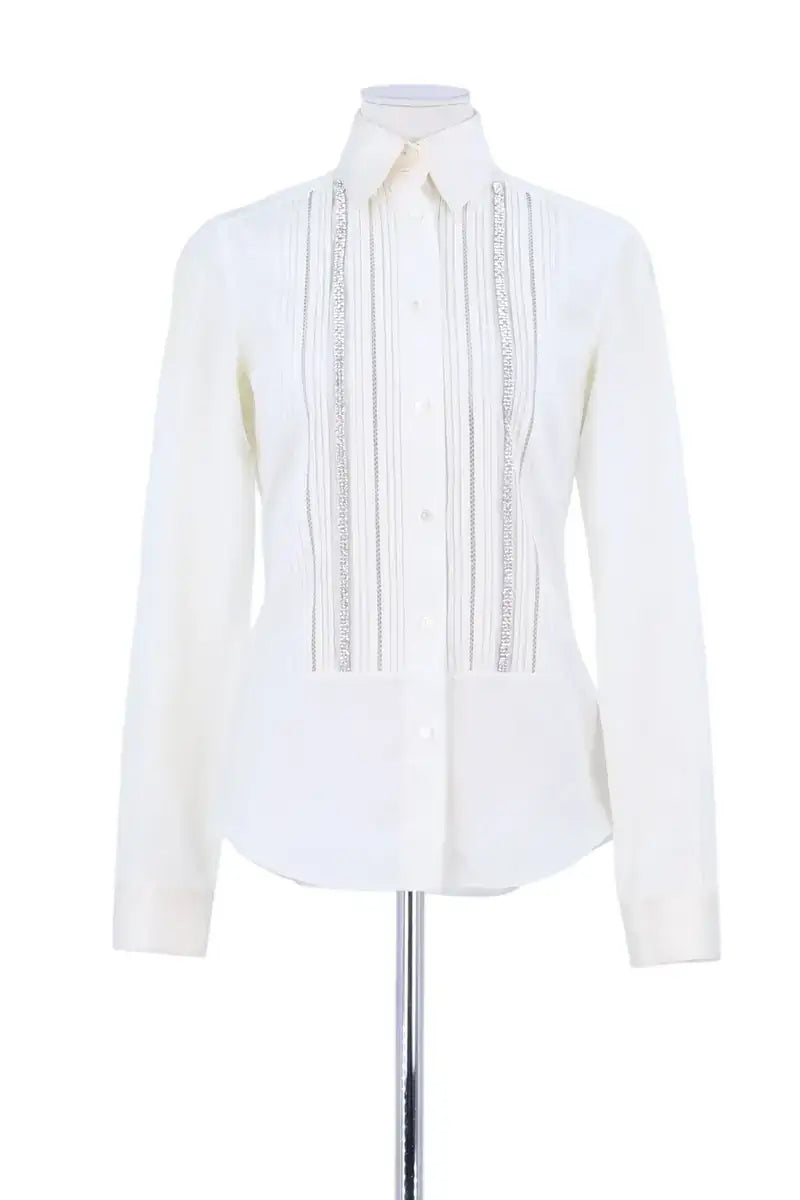 Chemise Dolce & Gabbana Beige en Coton, taille XS - Seconde Main