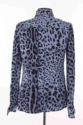 Chemise Dolce & Gabbana Bleu en Soie