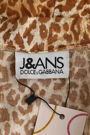Chemise Dolce & Gabbana Camel en Coton