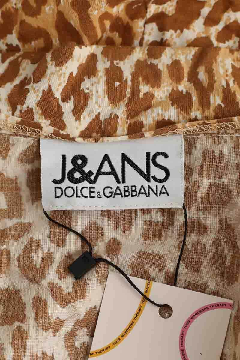 Chemise Dolce & Gabbana Camel en Coton