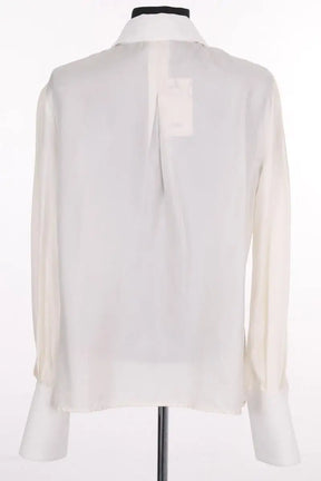 Chemise Elisabetta Franchi Blanc en Soie