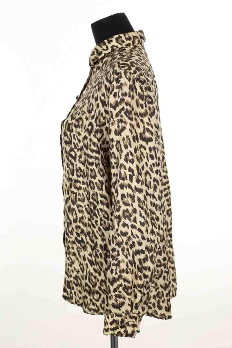 Chemise Elise Chalmin Beige en Soie