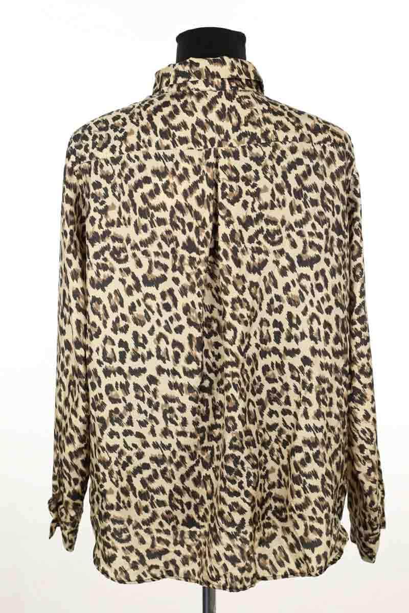 Chemise Elise Chalmin Beige en Soie