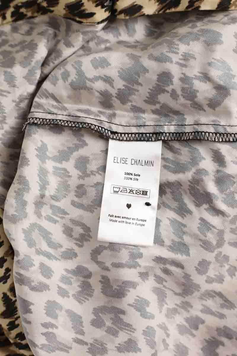 Chemise Elise Chalmin Beige en Soie