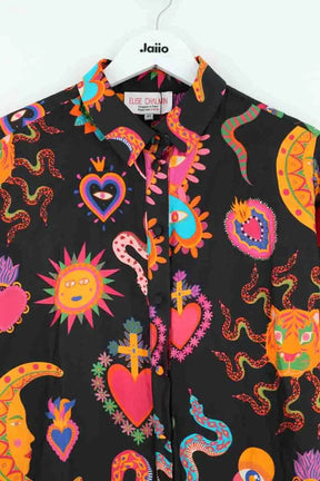 Chemise Elise Chalmin Noir en Soie
