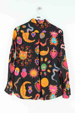 Chemise Elise Chalmin Noir en Soie