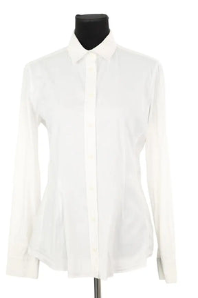Chemise Emporio Armani Blanc en Coton, taille XL - Seconde Main
