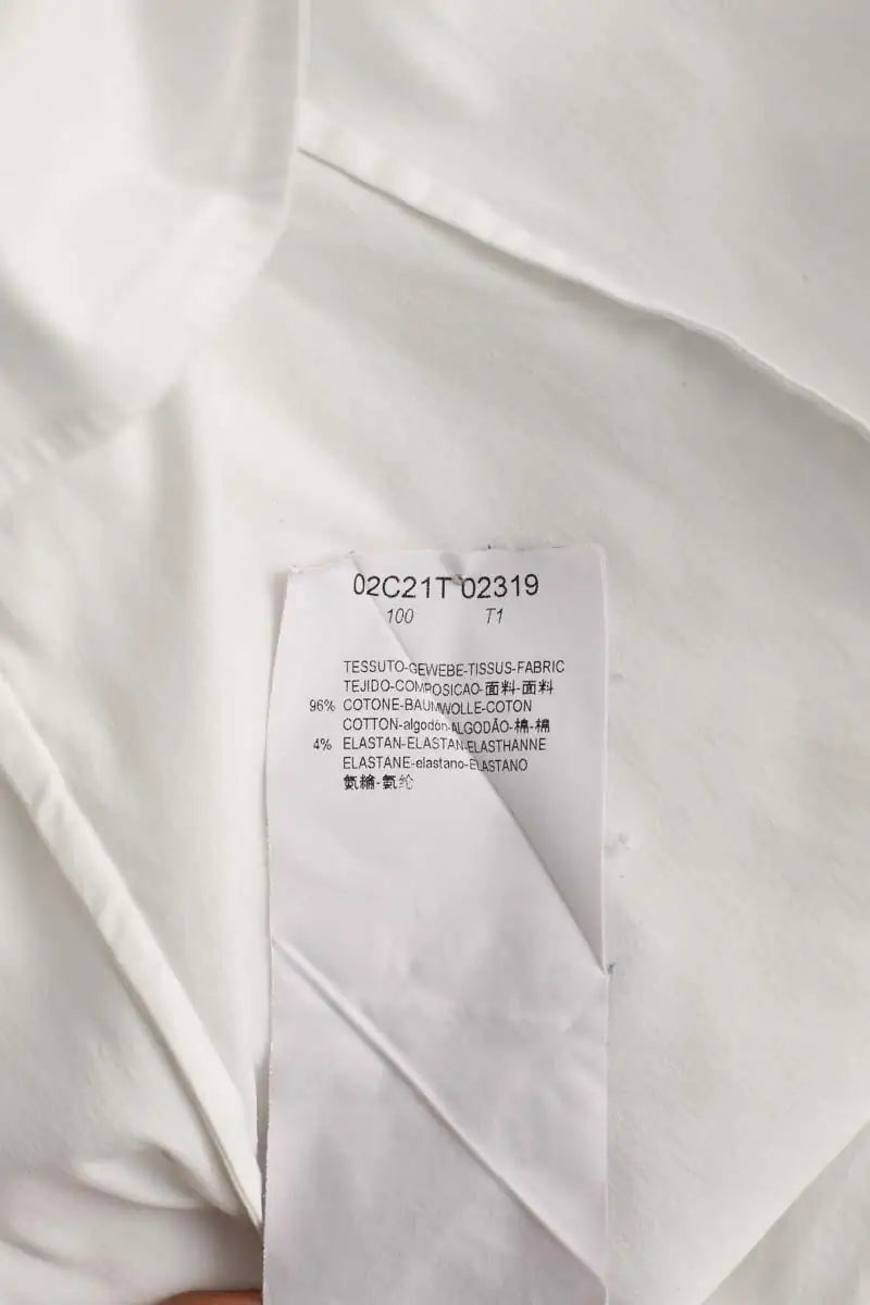 Chemise Emporio Armani Blanc en Coton