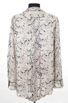 Chemise Equipment Blanc en Soie