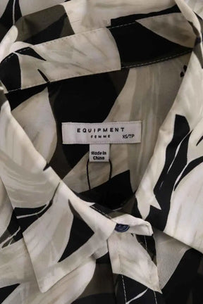 Chemise Equipment Blanc en Synthétique