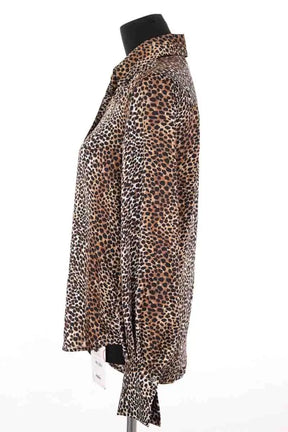 Chemise Equipment Marron en Synthétique